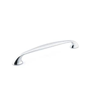 Montreal Collection 7 9/16 in. (192 mm) Chrome Transitional Curved Cabinet Arch Pull