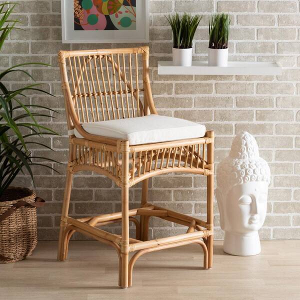 Low 2025 rattan stool