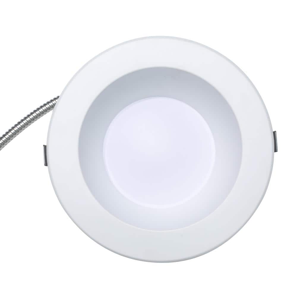 Downlight 9.5 in. Adjustable White Remodel 32-Watt Equivalent Housing Integrated LED Recessed Lighting Kit (1-Pack) price history on PriceWatchPro