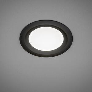 6 in. Adjustable CCT Integrated LED Canless Recessed Light Black Trim Kit 900 Lumens Kitchen Bathroom Remodel (24-Pack)