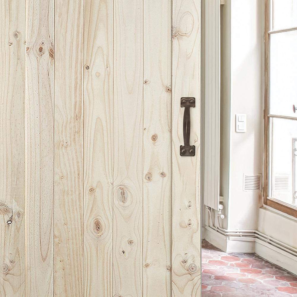Bronze Oil Rubbed Square Pull Handle for Barn Doors