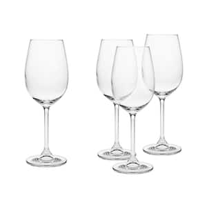 Meridian 12 oz. White Wine Glasss Goblet (Set of 4)