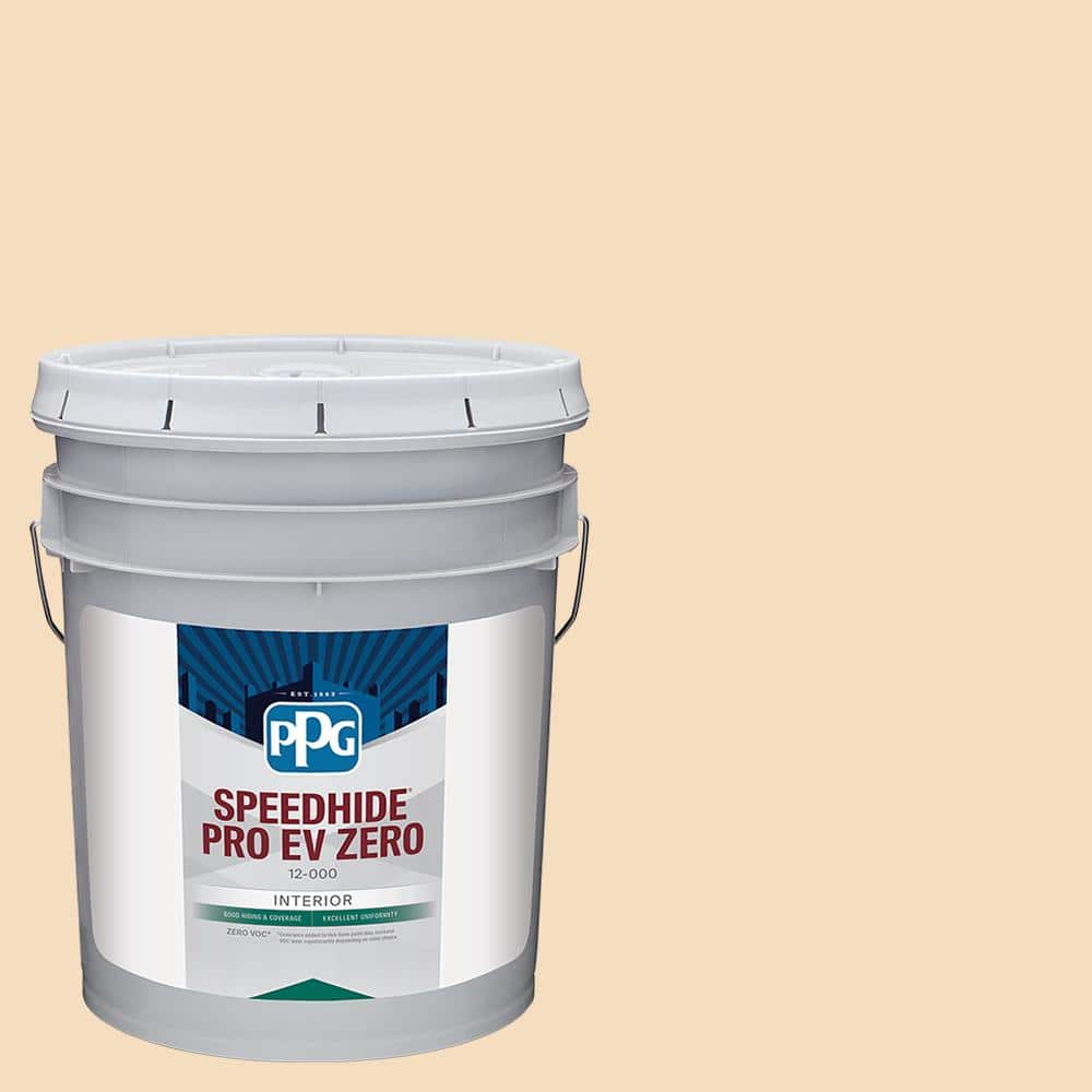 Speedhide Pro EV Zero 5 gal. PPG1203-3 Peach Dip Flat Interior Paint price history on PriceWatchPro