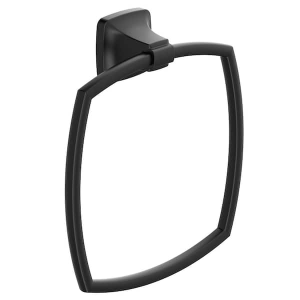 American Standard Townsend Wall Mounted Towel Ring in Matte Black