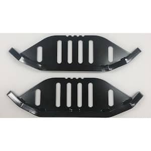 3 in. and 1 in. Pro Series Heavy Duty Snow Blower Skid Shoes Fits Slot Spacing (Set of 2)