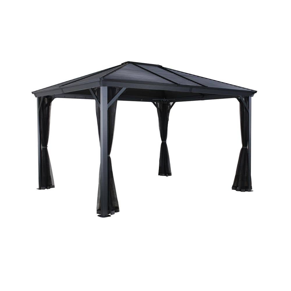 Sojag VENTURA #93D GAZEBO 10 ft. x 12 ft. STEEL ROOF 500-9165142
