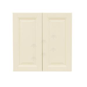 Oxford Creamy White Plywood Raised Panel Stock Assembled Wall Kitchen Cabinet (33 in. W x 36 in. H x 12 in. D)