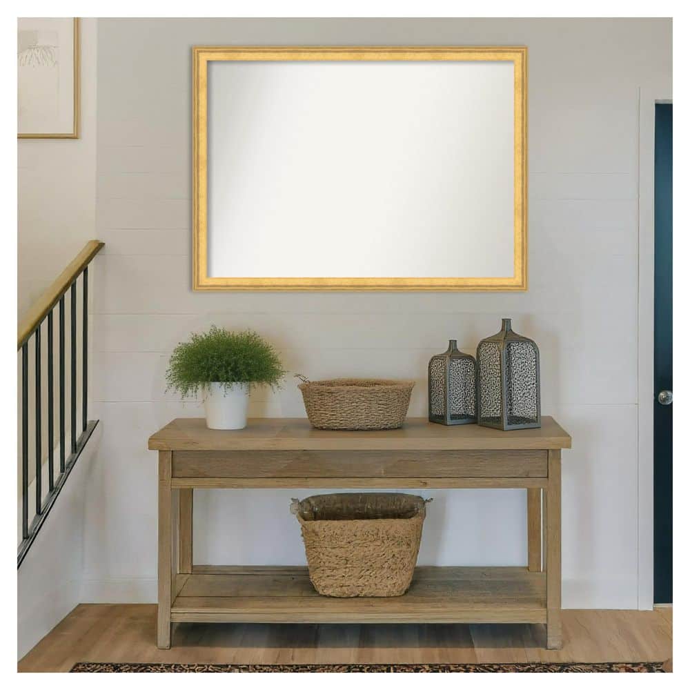 Amanti Art Owen Gold 41 in. x 30 in. Non-Beveled Traditional