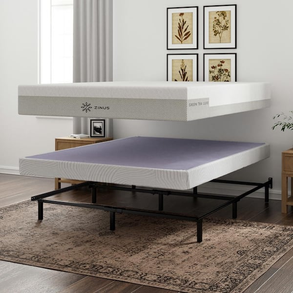 Box spring deals queen 4 inch