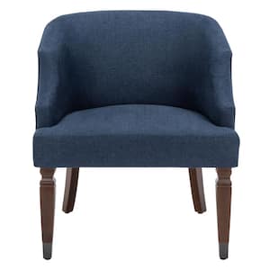 Ibuki Navy Upholstered Accent Chairs