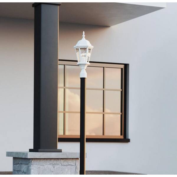 Progress Lighting Welbourne Collection 1-Light Textured White