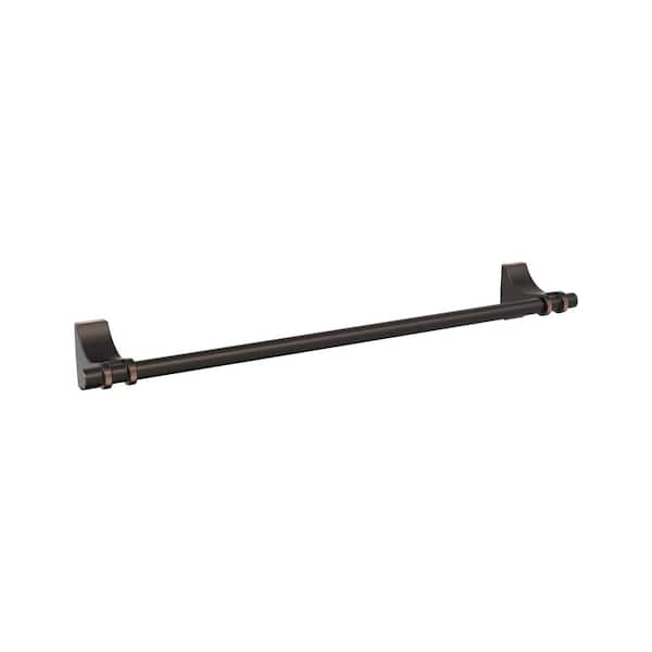 Amerock Davenport 18 in. (457 mm) L Towel Bar in Oil Rubbed Bronze