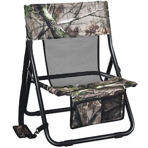 THICK Camo CUSHIONED SEAT Hunting Fishing Sports Deluxe Oak Tree Design Portable 