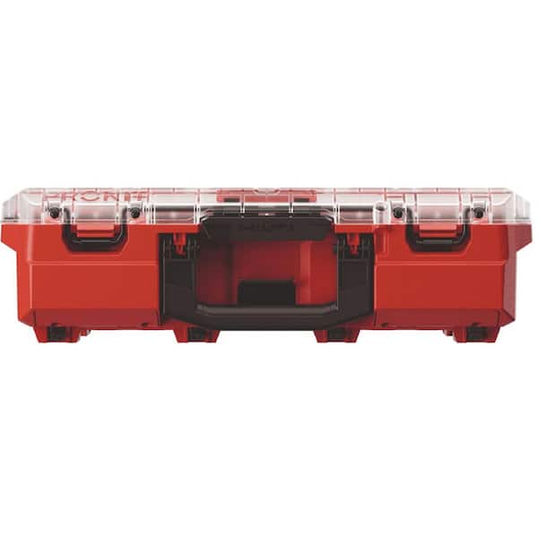 ProKit 11-Compartment Red Plastic Impact Resistant Small Parts Organizer