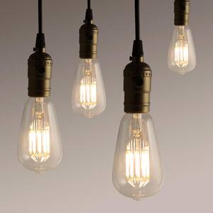 100-Watt Equivalent ST64 Edison LED Light Bulb in Warm White 2700K (4-Pack)