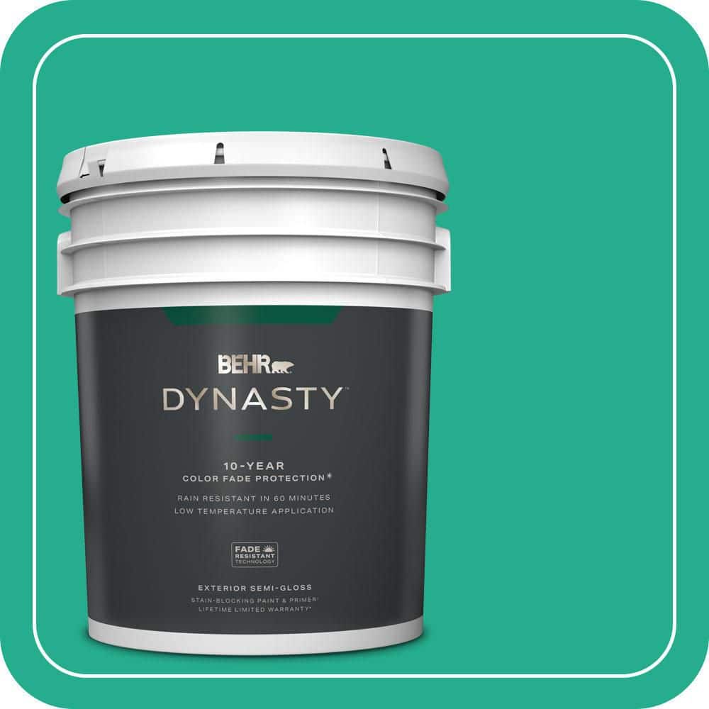 5 gal. #P430-5 Enchanted Wells Semi-Gloss Exterior Stain-Blocking Paint & Primer price history on PriceWatchPro