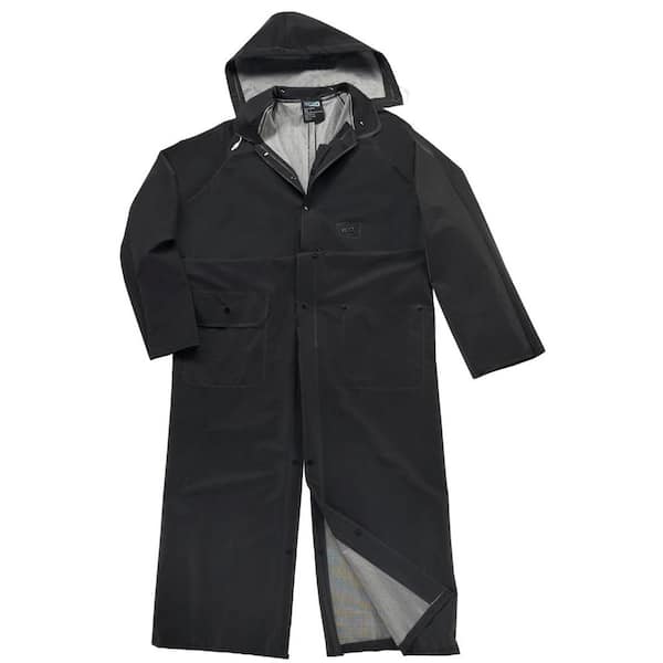 West Chester 35 mm XL PVC Polyester 60 in. Rider Fire Retardant Coat