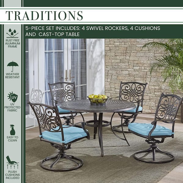 Seat Cushion for Traditions Dining Chairs and Swivel Rockers - Hanover Home