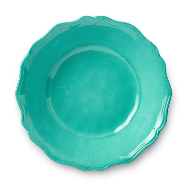 Isabella 16 fl. oz. Teal Melamine All Purpose Bowl (Set of 4)