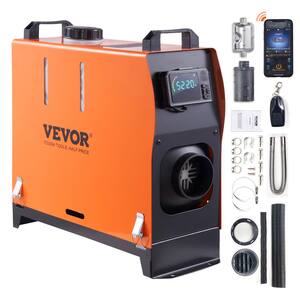 VEVOR 5-8KW Diesel Heater 27297 BTU Diesel Heater All-in-One with ...