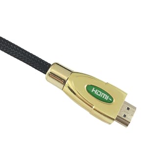 6 ft. 24K High Speed HDMI Cable with Ethernet in Black