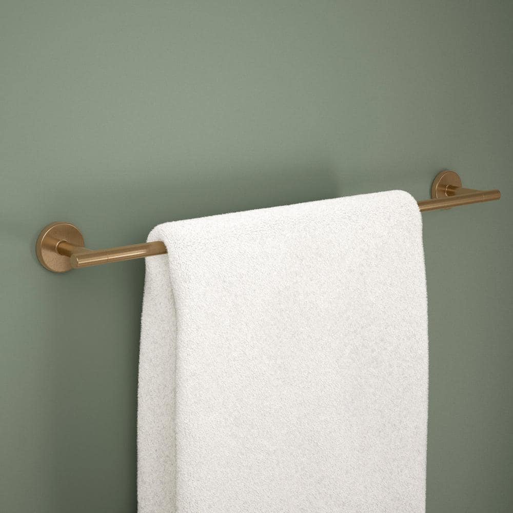 Champagne Bronze 24" Wall Mounted Towel Bar