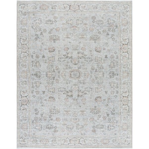 Our PNW Home Olympic Light Blue Traditional 8 ft. x 10 ft. Indoor Area Rug