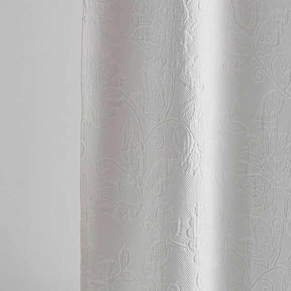Putnam Matelasse 72 in. Cotton Shower Curtain