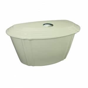 Sheffield 1.6 GPF Dual Flush Corner Toilet Tank with Gravity Fed Technology in Biscuit