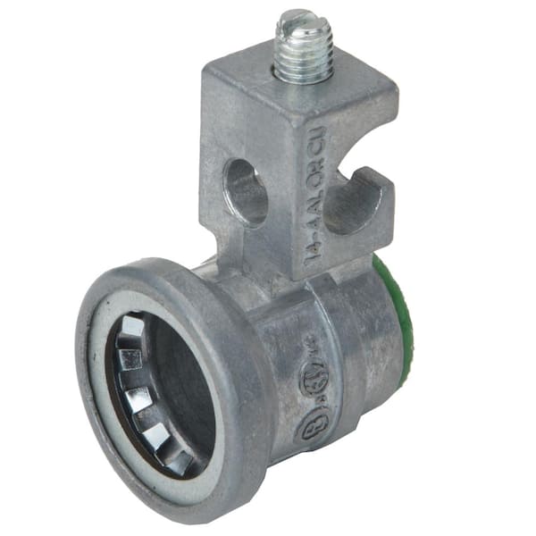 BRIDGEPORT 3/4 in. Mighty-Bite Push On EMT Grounding Bushings (25-Pack)