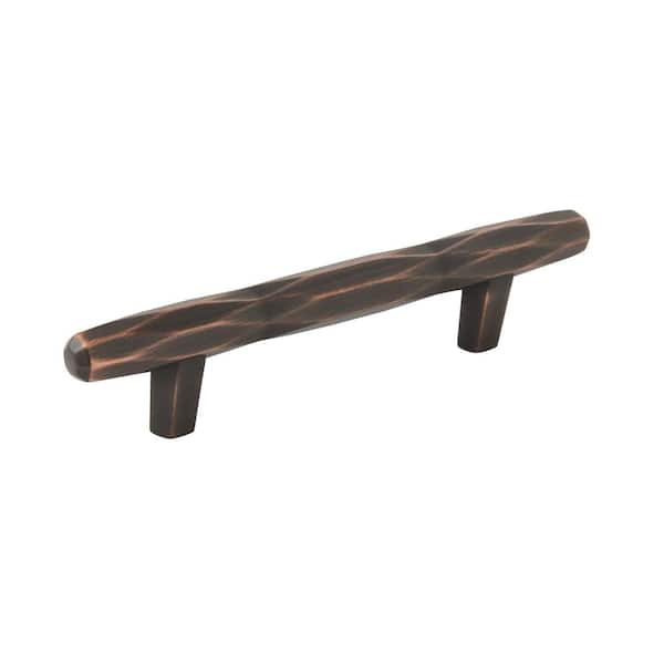 Amerock St. Vincent 3-3/4 in. (96mm) Modern Oil-Rubbed Bronze Bar Cabinet Pull