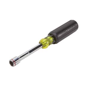 1/2 in. Heavy Duty Magnetic Tip Nut Driver with 4 in. Shaft- Cushion Grip Handle