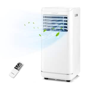 5,000 BTU Portable Air Conditioner Cools 250 Sq. Ft. with Dehumidifier, Fan Mode and Remote in White