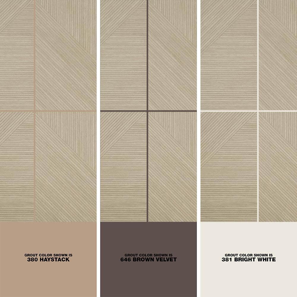 Large Matte Oak Porcelain Wood Look Wall Tile