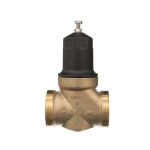 2 in. Lead-Free Bronze Water Pressure Reducing Valve with Double Union Female Copper Sweat