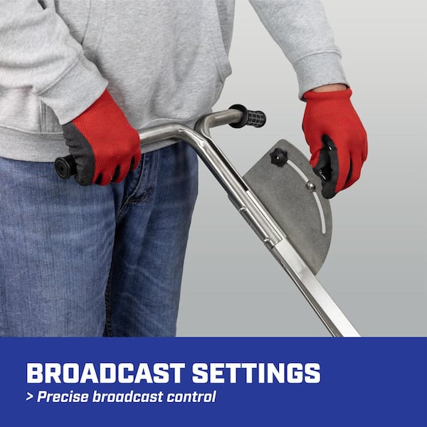 Chapin 88800B Broadcast Spreader, Rock Salt, Ice Melt, Adjustable