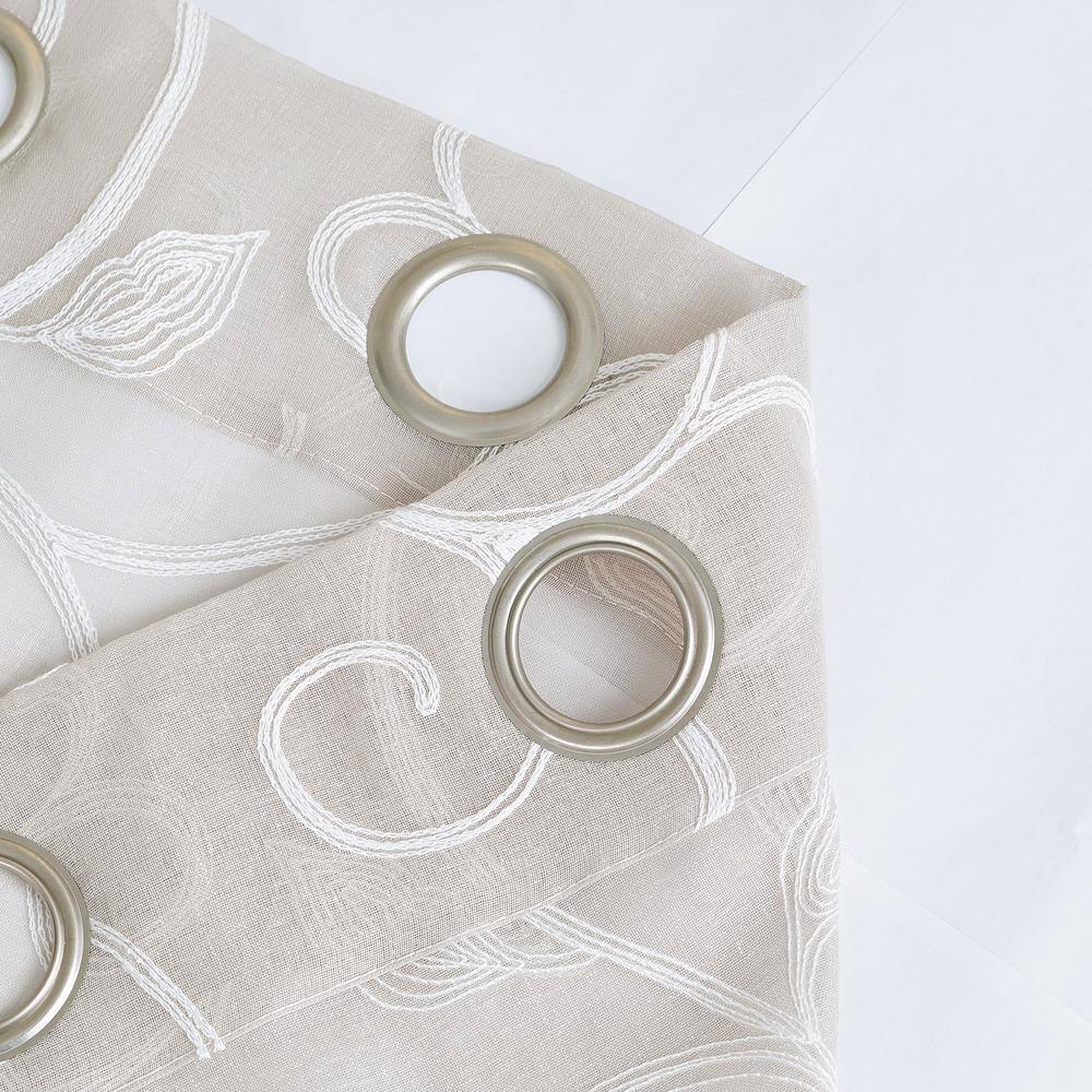 Shavonda Synthetic Sheer Curtain Panel