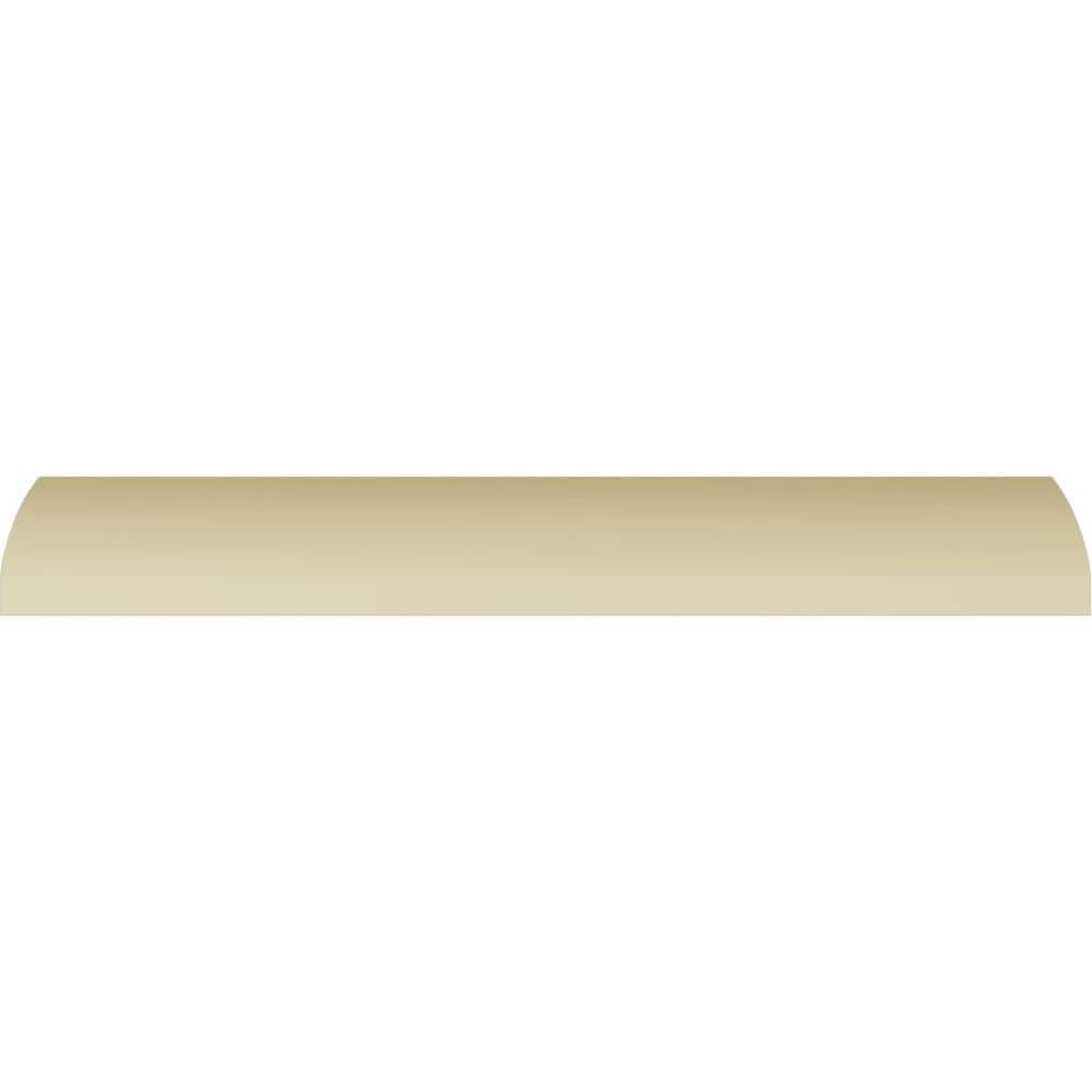 Traditional White Polyurethane Crown Moulding 94.5"