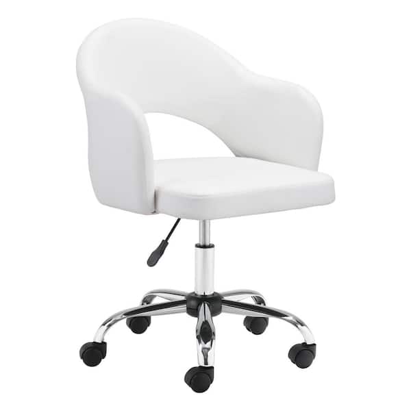 ZUO Planner White Office Chair