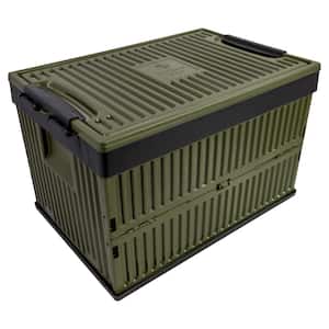 Foldable 60 Qt. Cooler and Crate in Green