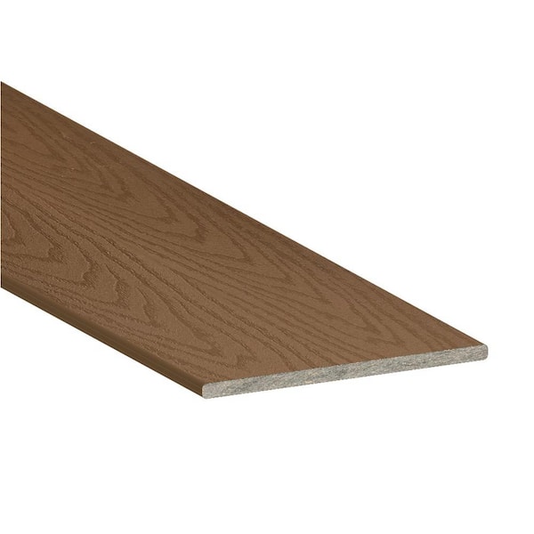 1 in. x 6 in. x 20 ft. Enhance Basics Saddle Grooved Edge Composite Deck Board