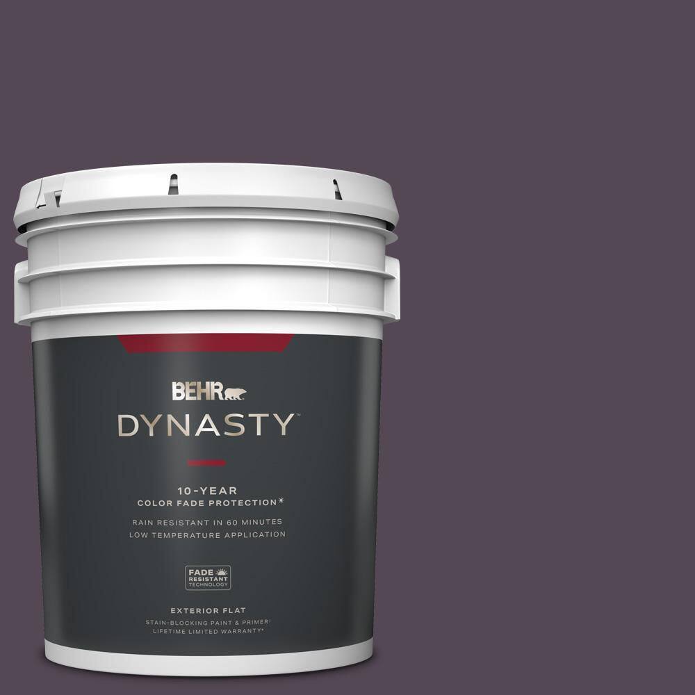 BEHR DYNASTY 5 gal. ECC173 Napa Harvest Flat Exterior StainBlocking