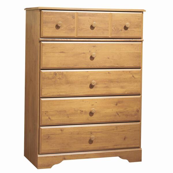 South Shore Little Treasures 5-Drawer Country Pine Chest