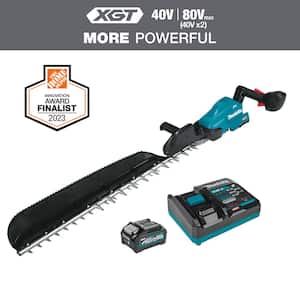XGT 40V max Brushless Cordless 30 in. Single-Sided Hedge Trimmer Kit (4.0Ah)