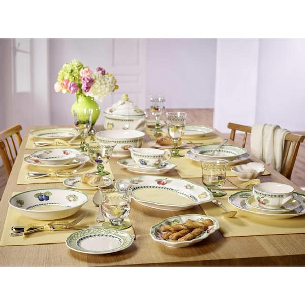 Villeroy & Boch French Garden Orange Multi Color Porcelain Salad