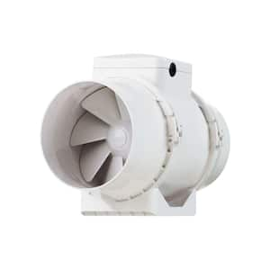 327 CFM Power 6 in. Energy Star Rated Mixed Flow In-Line Duct Fan