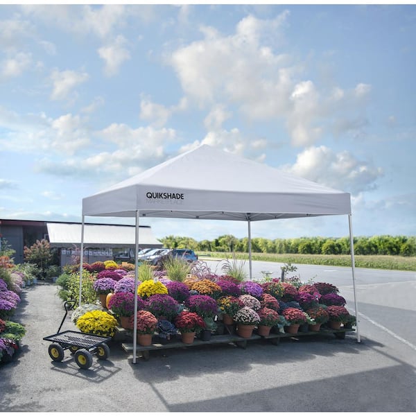 Reviews for Quik Shade Marketplace 10 ft. x 10 ft. White