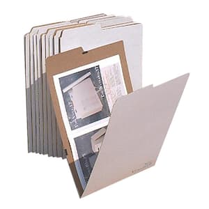 Flat File Storage Folders Stores Flat Items up to 12 in. x 18 in. (10-Pack)