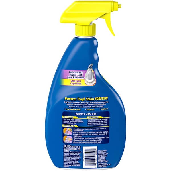 OxiClean 24 oz. Carpet & Area Rug Stain Remover Spray 95040 - The Home Depot