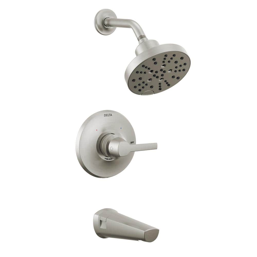 Delta Faucet Galeon 14 Series Single Handle Brushed Nickel Shower